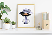 African American Girls Clipart, an Illustration by Canvas Craft (Thumbnail 7 of 7)