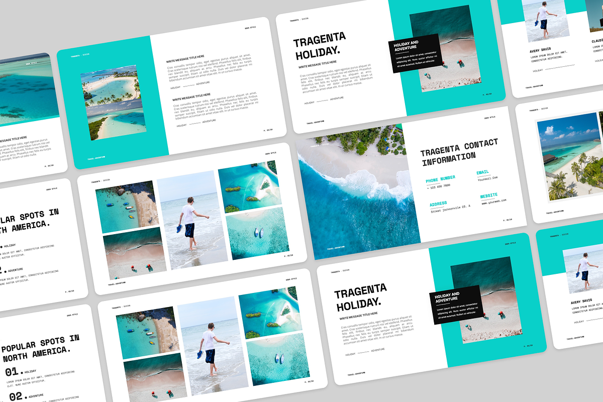 Travel & Adventure Google Slide, a Presentation Template by Annora Studio (Photo 2 of 5)