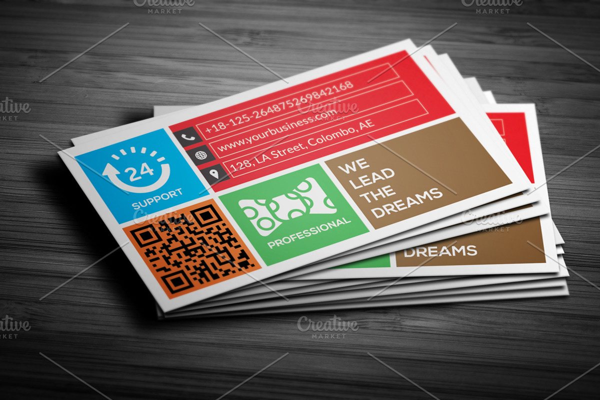 IT Company Business Card, a Business Card Template by Shishir Khan (Photo 1 of 2)