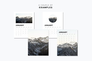 2024 Calendar Canva Template