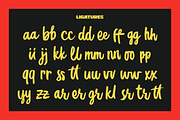 Attern - Script Handwriting Fonts, a Handwritten Font by Konstantine Studio (Thumbnail 9 of 9)