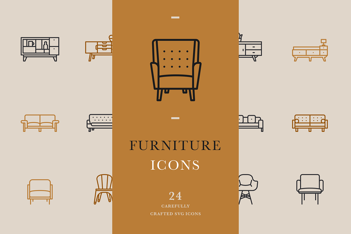 Furniture icons, an Icon by Somewan draws (Photo 1 of 5)