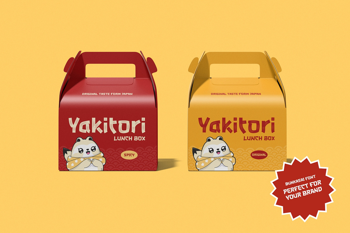 Bunkasai - Japan Inspired Font, a Sans Serif Font by tkzgraphic (Photo 3 of 11)