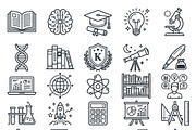 Bundle Online Learning Outline Icons, an Outline Icon by adenpinkstore (Thumbnail 15 of 23)