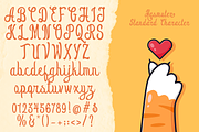 Hasmuter Retro Script, a Script Font by madeDeduk (Thumbnail 4 of 8)