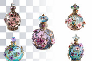 Fairycore Perfume Bottles 10 PNGs, an Object Illustration by Loony Dream Designs (Thumbnail 4 of 8)