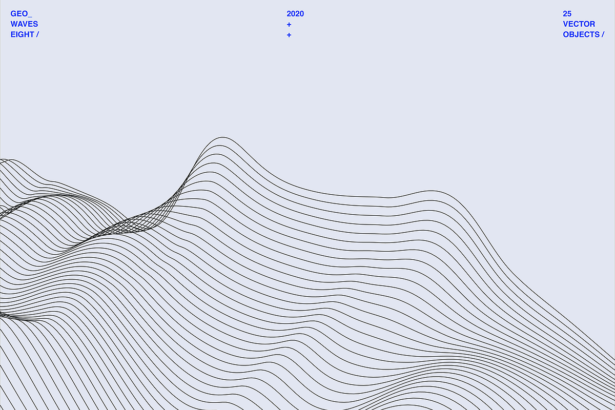 GEO_WAVES8 Vector Pack, a Background Graphic by codetoform (Photo 5 of 27)