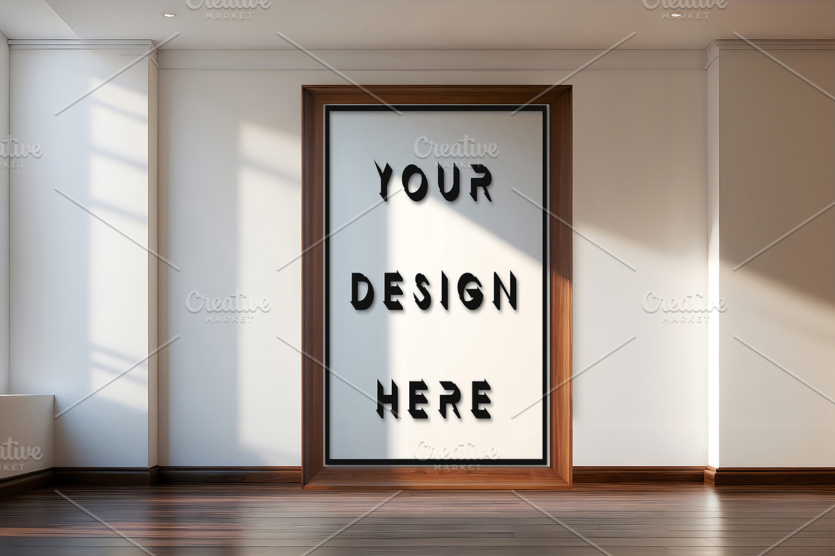 Wooden Frame Mockup Bundle, an Advertising Mockup by ForhadGFX (Photo 10 of 12)