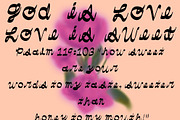 Sweet Thang a hand-drawn font, a Script Font by Eryn Rose Design (Thumbnail 5 of 14)