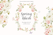 Floral pink watercolor spring pastel, a Decorative Illustration by Grace Noboa Illustrations (Thumbnail 6 of 10)