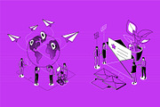 Technologies Line Isometric Set, a Templates & Theme by Boyko Pictures (Thumbnail 11 of 13)