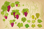 Vintage Grape DIY kit, a Pattern Graphic by leezarius (Thumbnail 4 of 6)
