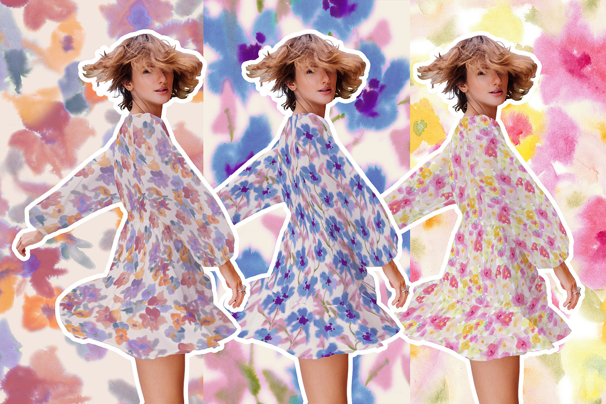 Blurry bloom. Part 1, a Pattern Graphic by emeraldthue (Photo 3 of 5)