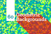 60 Triangle Backgrounds, a Texture Graphic by HipFonts (Thumbnail 1 of 4)
