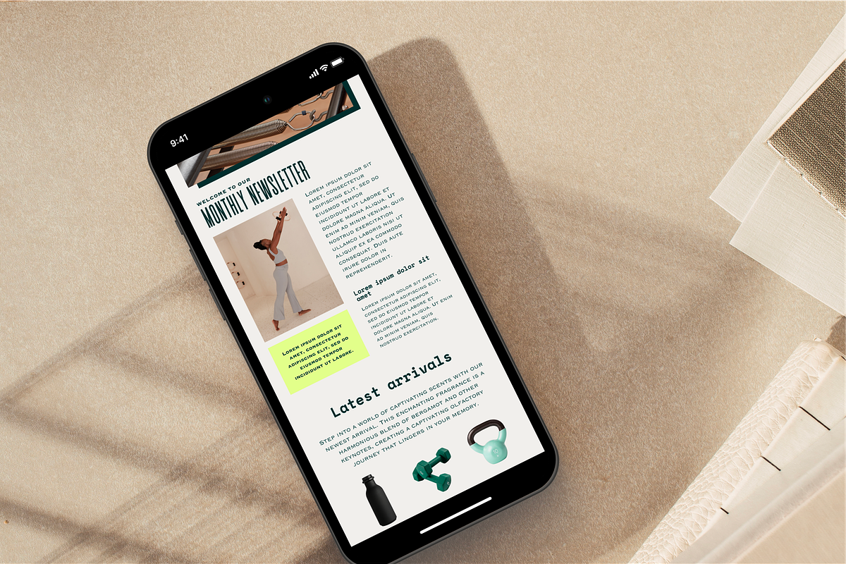 Modern Email Marketing Templates, an Email Template by LePosey Studio (Photo 2 of 7)