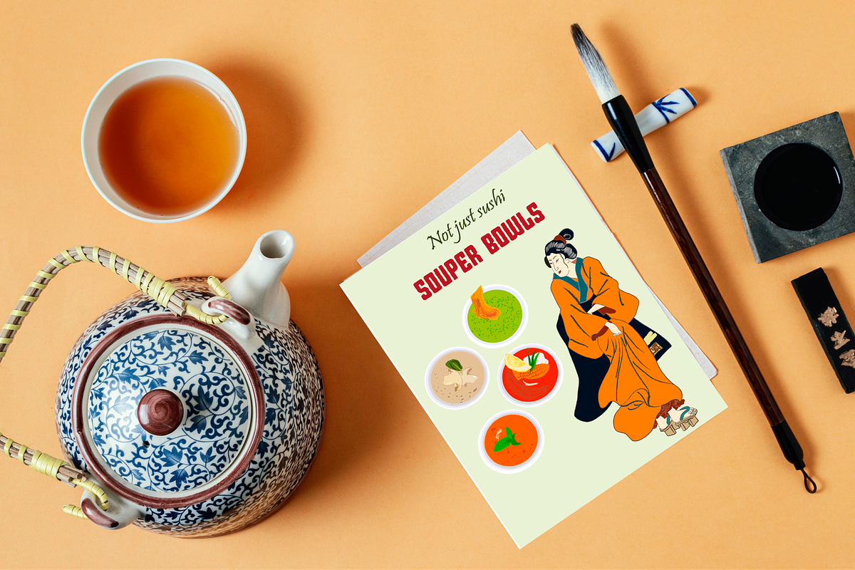Chinese & Japanese Vector Bundle, a Food Illustration by Bychovsky design (Photo 6 of 8)