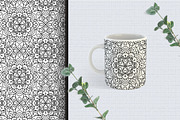 100 Mandalas Seamless Patterns, a Pattern Graphic by Elinorka (Thumbnail 21 of 23)