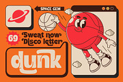 Funky Whimsy Typeface, a Sans Serif Font by alit design (Thumbnail 9 of 17)