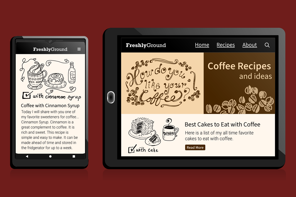 Coffee Break Illustrations, an Illustration by AJ Doodles (Photo 5 of 15)