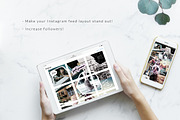 Instagram PUZZLE template - Collage, a Social Media Template by CreativeFolks (Thumbnail 3 of 5)