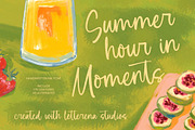 Summer Moments Handwritten Ink Font, a Script Font by Letterena Studios Script (Thumbnail 1 of 10)
