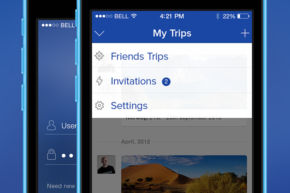 Photo Sharing App Template preview 2