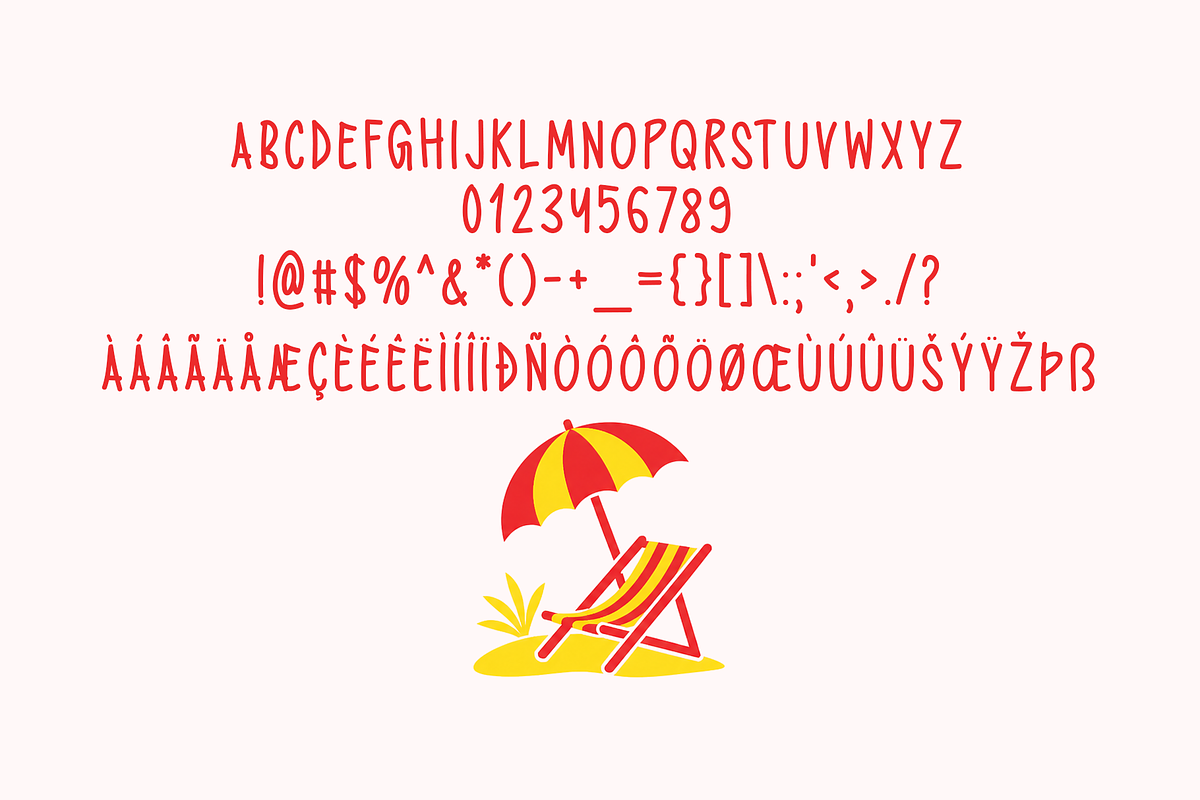 Summer Harmony Typeface, a Handwritten Font by Seemly Fonts (Photo 5 of 5)