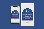 Ramadan Mubarak Instagram Bundle, a Social Media Template by Saman Osama (Thumbnail 3 of 6)