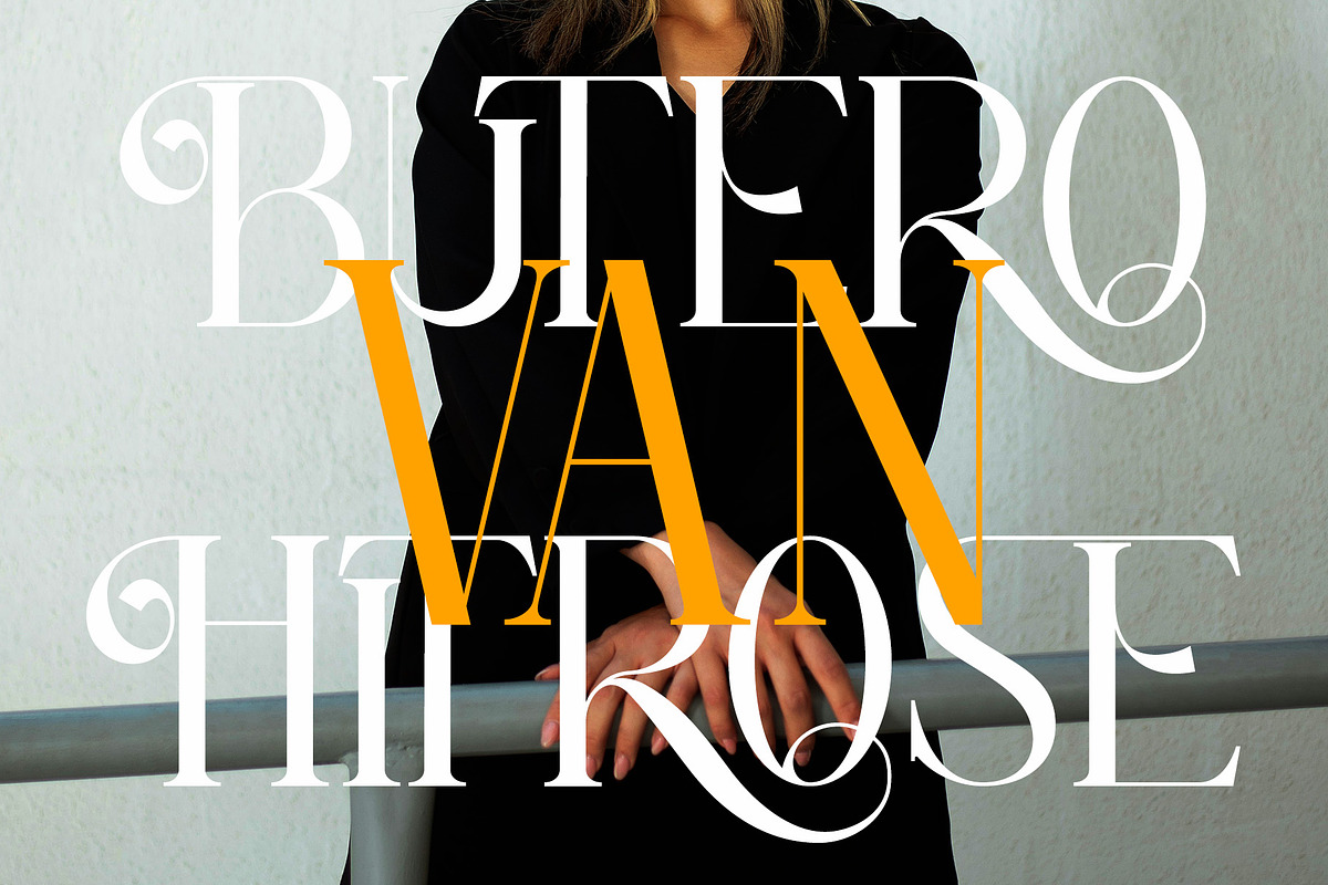ROSEAN -Modern Ligature Serif Font, a Serif Font by AnnofaType (Photo 3 of 8)