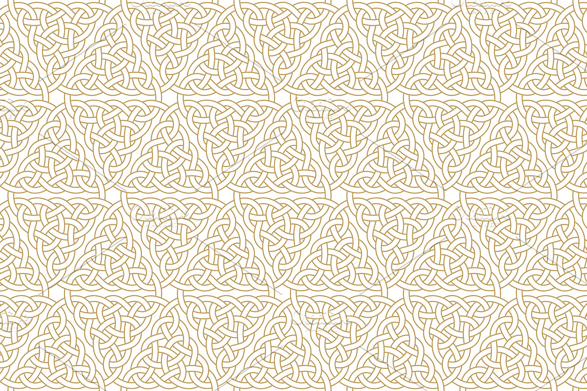 Seamless patterns in celtic style, a Pattern Graphic by RevelStockart (Photo 14 of 15)
