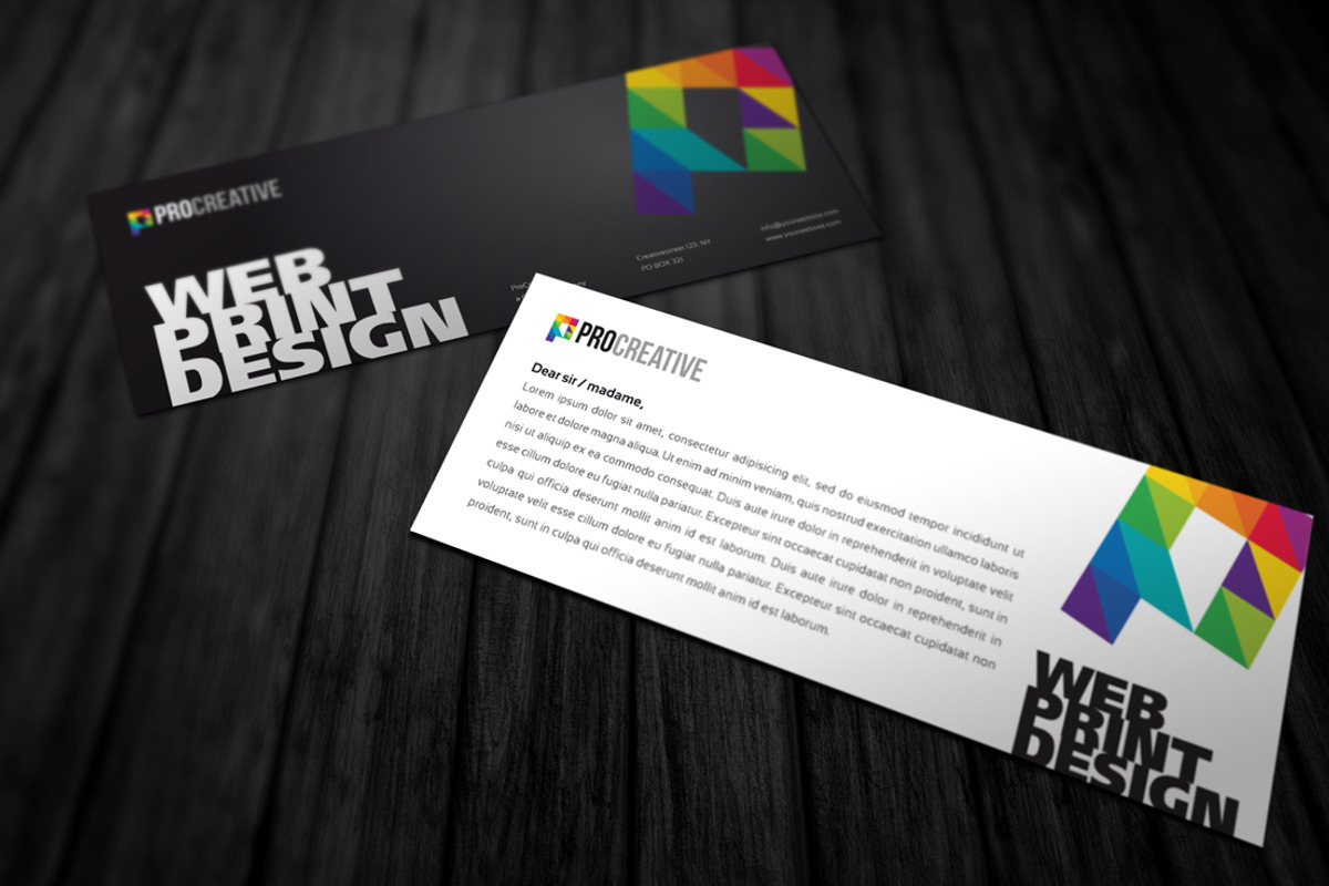 RW Pro Creative Identity + Logo, a Stationery Template by Reclameworks (Photo 5 of 5)