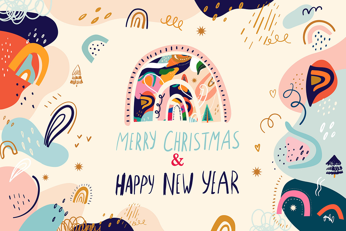 Magic Christmas collection, a Decorative Illustration by MoleskoStudio (Photo 3 of 17)