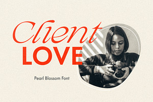 Pearl Blossom - Modern Serif