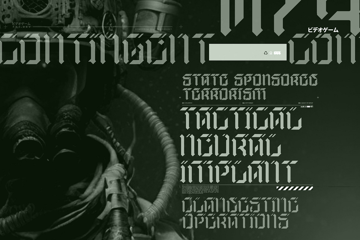 Contingent, a Sans Serif Font by Hydro74 (Photo 4 of 4)