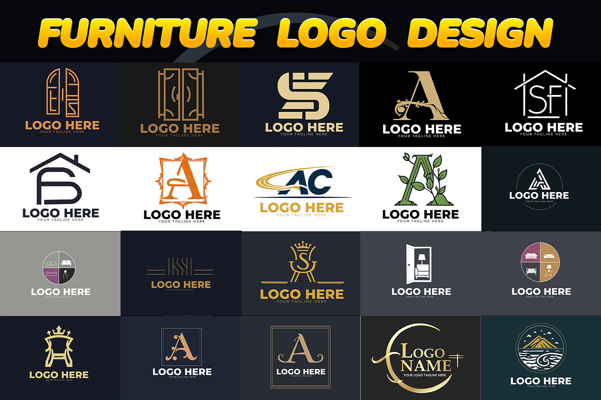 Logo Design for Furniture Brand, a Branding & Logo Template by Pixelpur