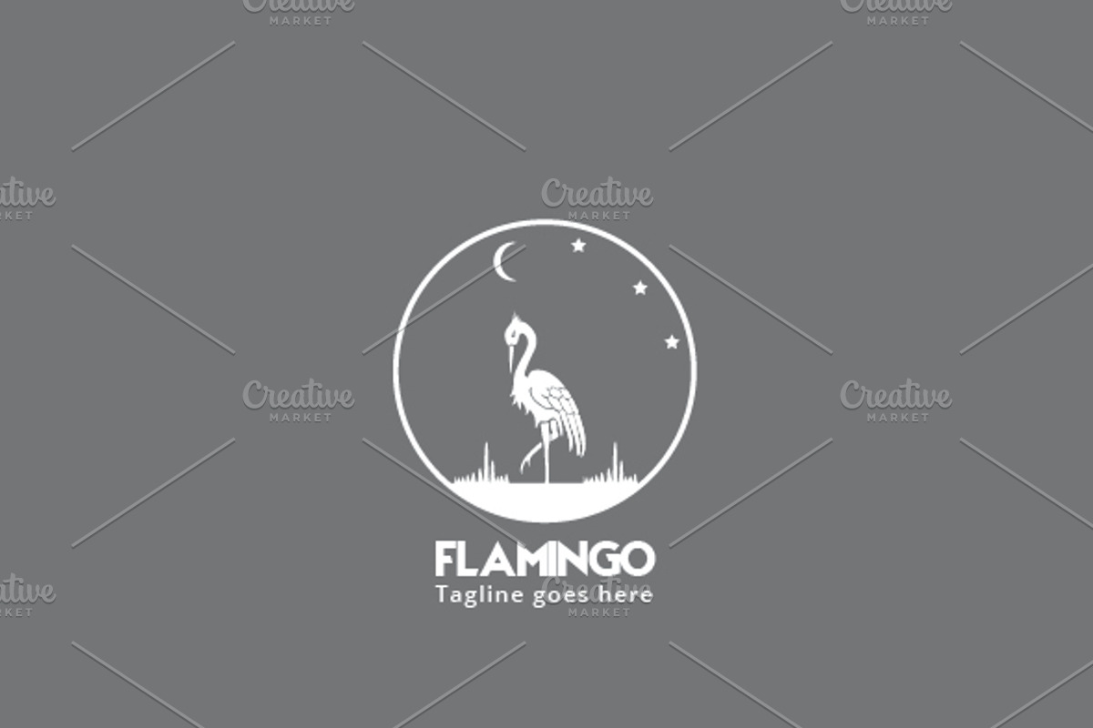 Flamingo Bird, a Branding & Logo Template by da_only_aan (Photo 2 of 2)