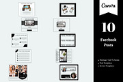 Facebook cover templates, Facebook, a Social Media Template by Millennials Marketing (Thumbnail 3 of 6)