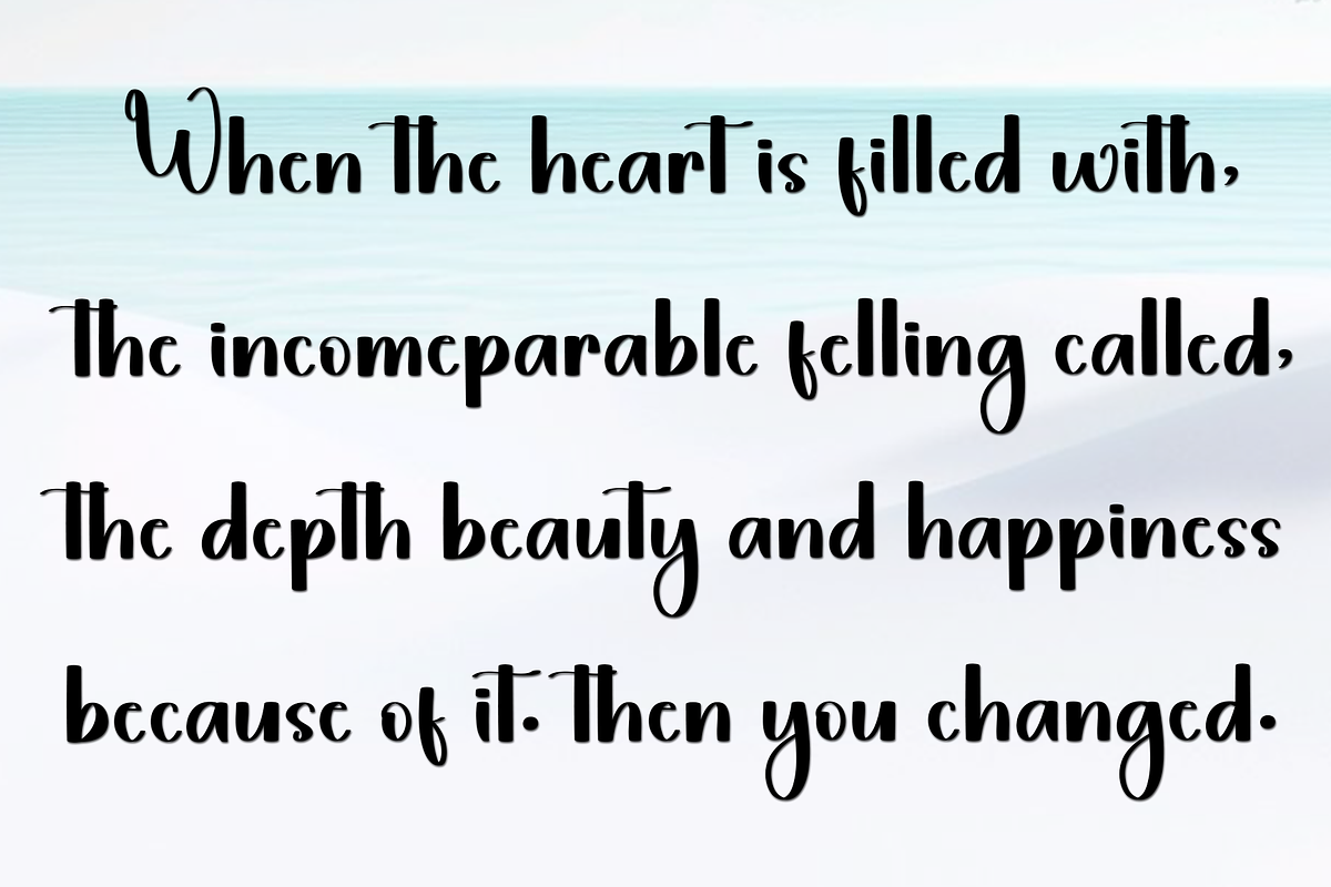 Vintage Handmade, a Handwritten Font by FreshTypeINK (Photo 3 of 8)