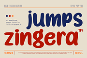 JumpZingera–Playful RetroPop Display, a Handwritten Font by roomspace creative lab (Thumbnail 1 of 10)