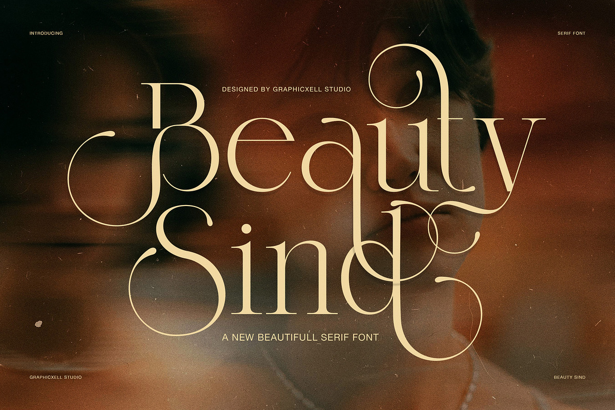 Beauty Sind Elegant Serif Font, a Serif Font by Graphicxell (Photo 1 of 8)