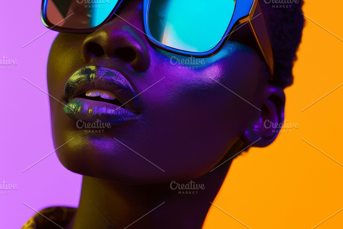 109 Fashion models in sunglasses, a Beauty & Fashion Photo by Handmadefont (Photo 28 of 113)