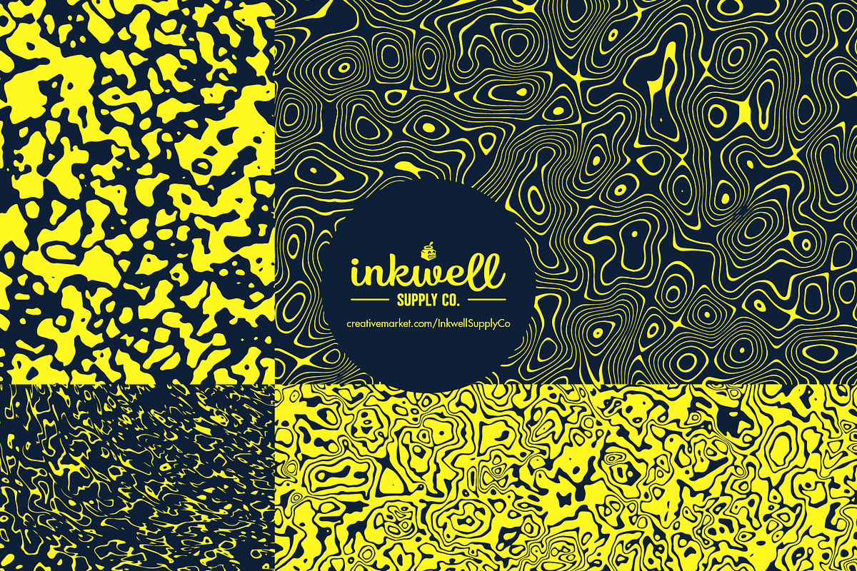 Fluid Pattern Set, a Pattern Graphic by Inkwell Supply Co (Photo 10 of 14)