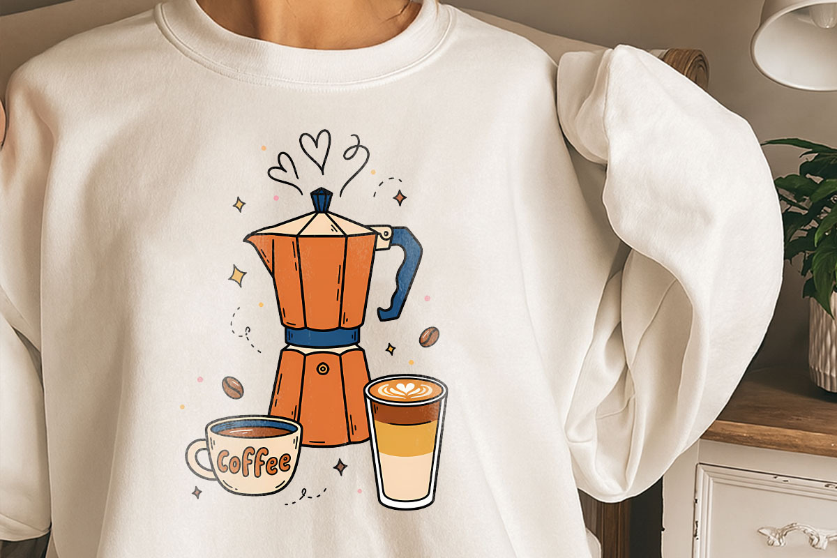 Coffee Morning Hand-drawn PNG Bundle, an Illustration by GlitterCraft (Photo 19 of 101)