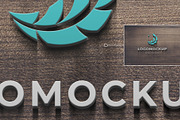 3D wall Logo Mockup Sign, a Product Mockup by shaman (Thumbnail 4 of 6)
