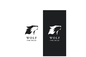 Snarling wolf head logo design., a Branding & Logo Template by LOGOCREATIVE