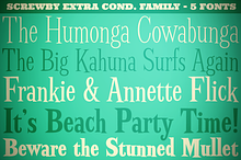 Screwby Extra Condensed Family
