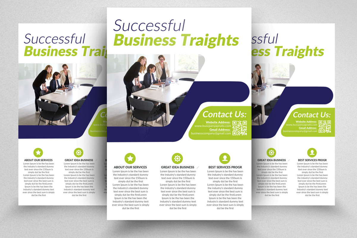 100 Business Flyers Mega Bundle, a Flyer Template by Design Up (Photo 53 of 100)