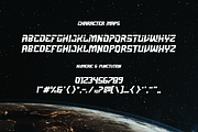 Saturn Mission-Explore Display Font, a Sans Serif Font by Pinisi ART (Thumbnail 4 of 10)
