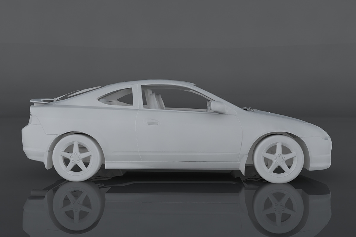 Acura RSX Type-S, a Cars & Vehicle 3D Model by valtriiu (Photo 10 of 12)