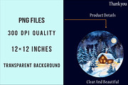 Watercolor Winter Forest clipart, an Illustration by SinaCreation (Thumbnail 4 of 5)